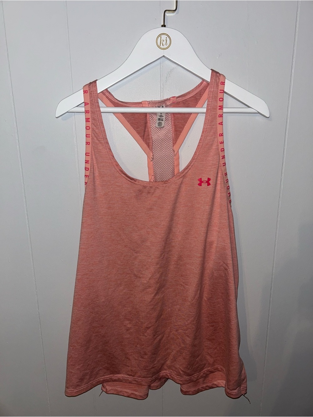 Under Armour Coral Racerback Workout Tank